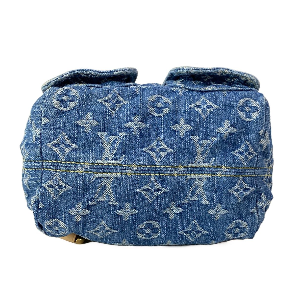 Louis Vuitton Backpack Monogram Denim Varnish Blue — view 5