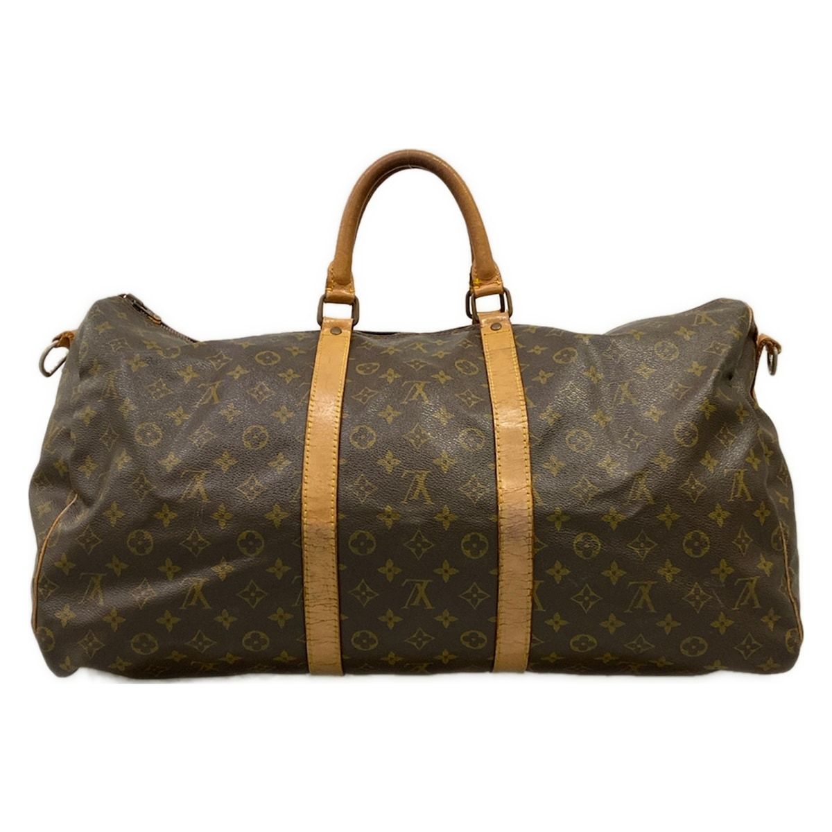 Louis Vuitton Boston Bag Monogram Keepall Bandouliere 55 — view 3