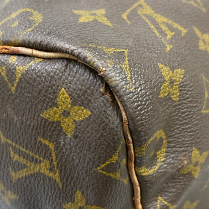 Louis Vuitton Boston Bag Monogram Keepall Bandouliere 55 — view 6