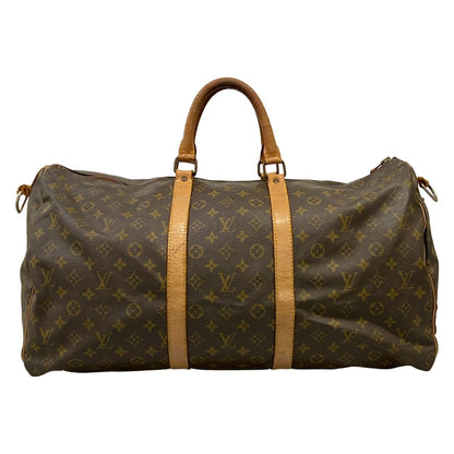Louis Vuitton Boston Bag Monogram Keepall Bandouliere 55