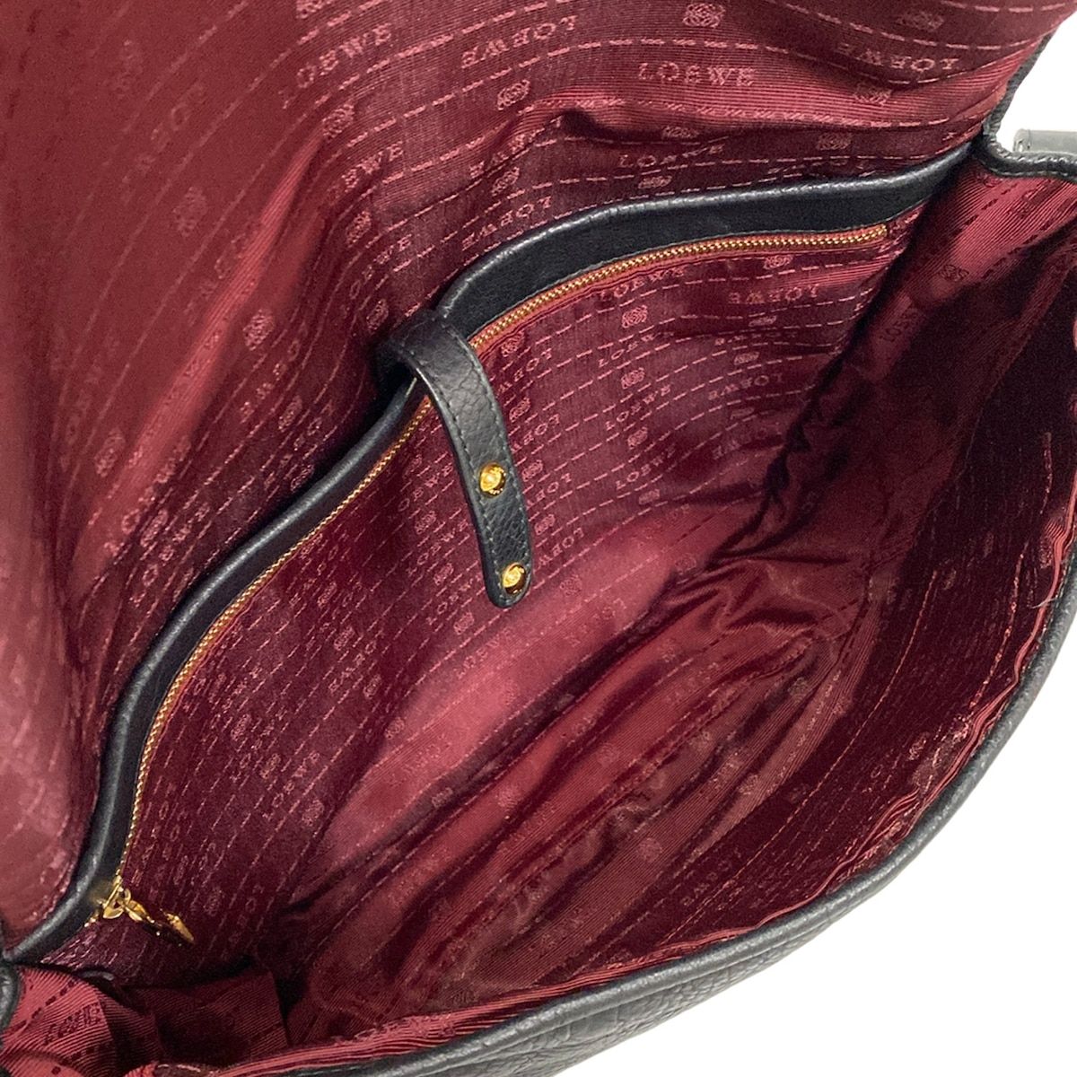 Loewe Shoulder Bag Heritage Black Leather — view 7