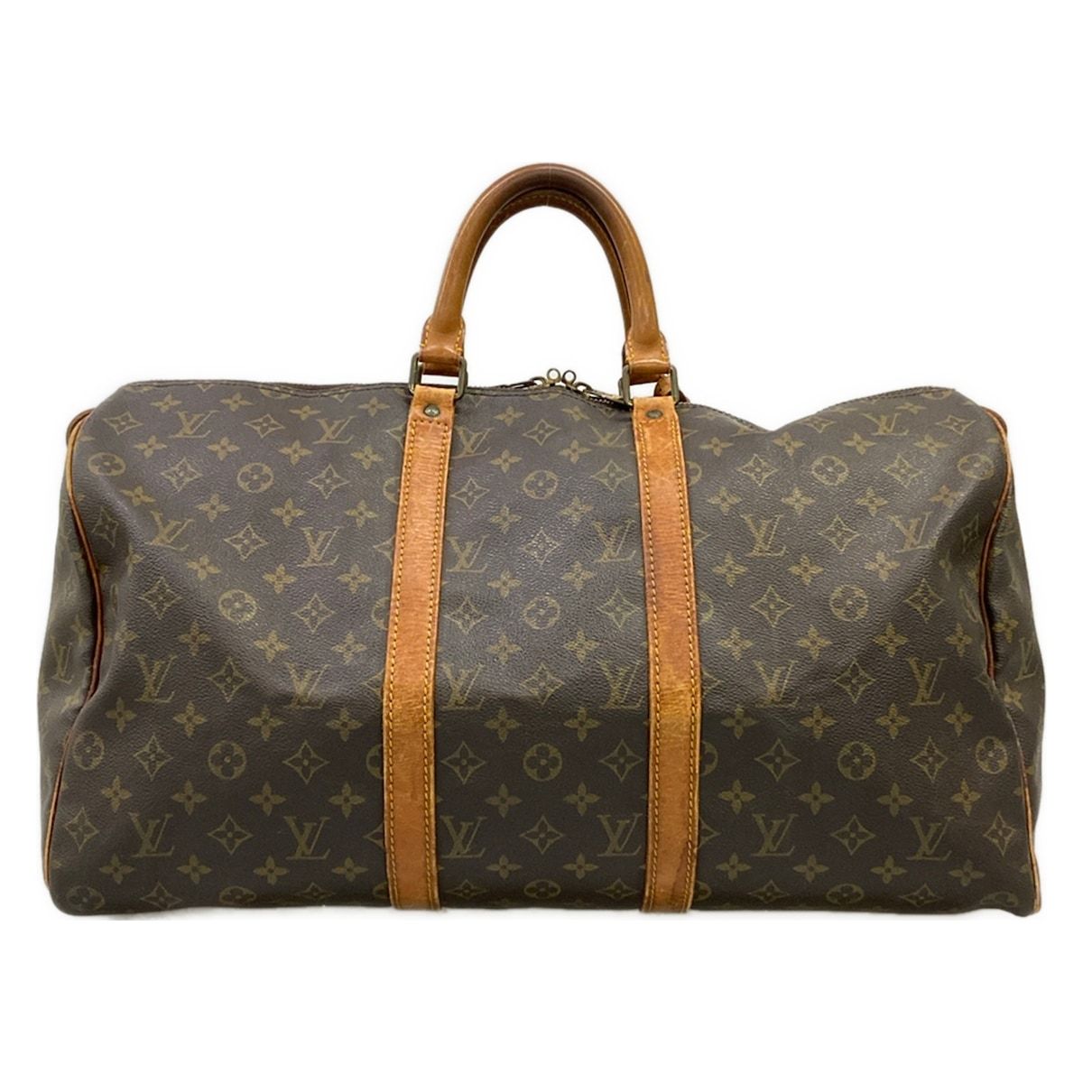 Louis Vuitton Boston Bag Monogram Keepall 50