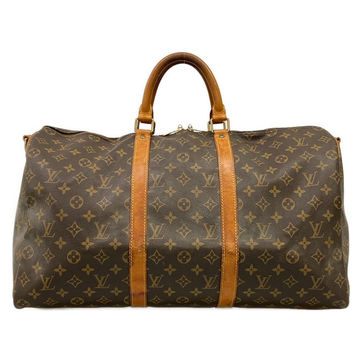 Louis Vuitton Boston Bag Monogram Keepall Bandouliere 50