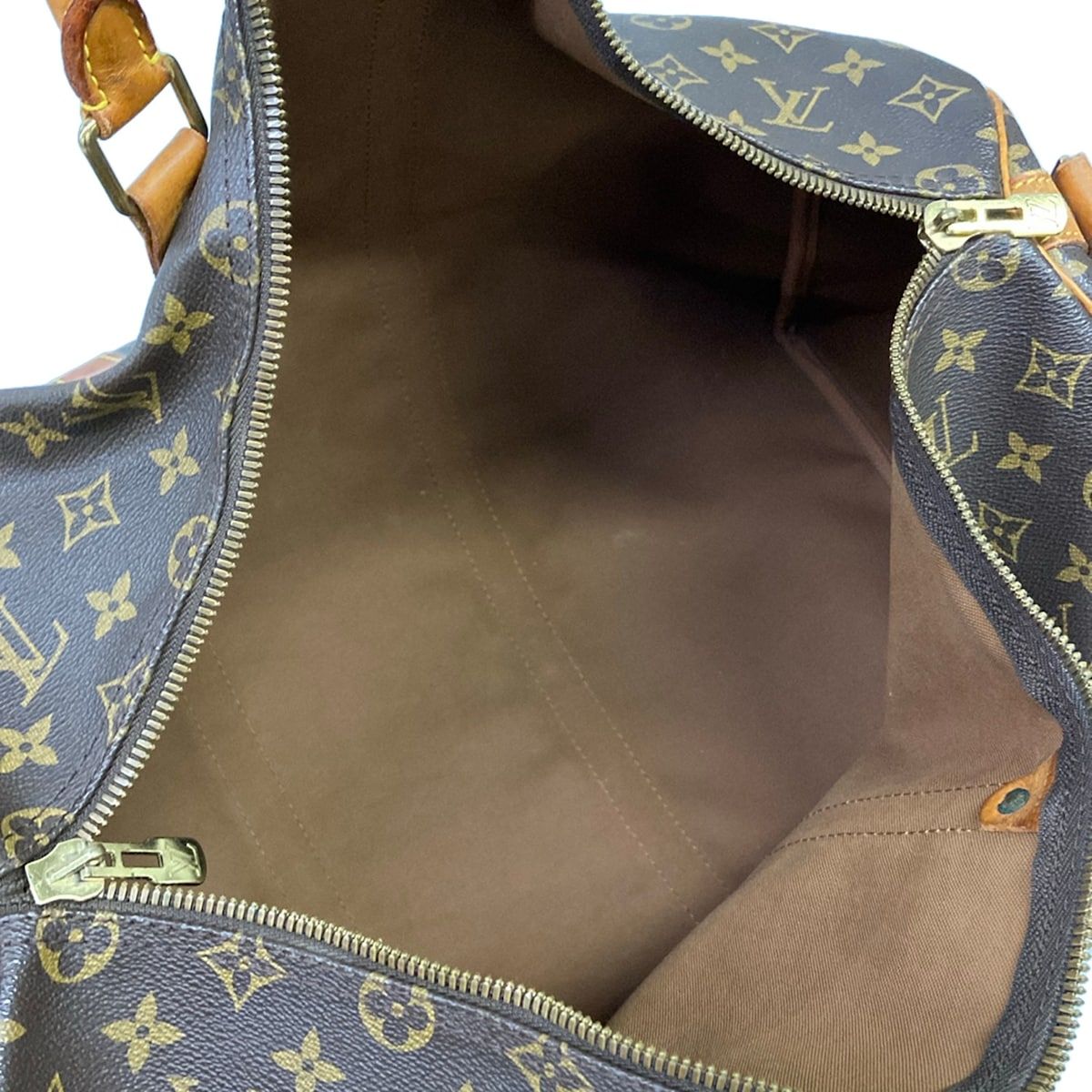 Louis Vuitton Boston Bag Monogram Keepall Bandouliere 50 — view 7
