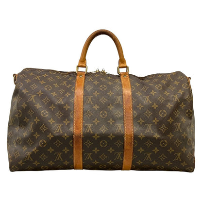 Louis Vuitton Boston Bag Monogram Keepall Bandouliere 50 — view 3