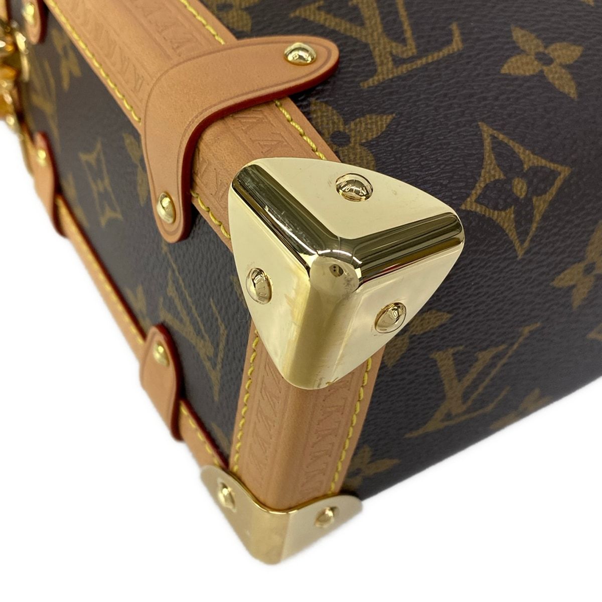 Louis Vuitton Handbag Monogram Side Trunk — view 6