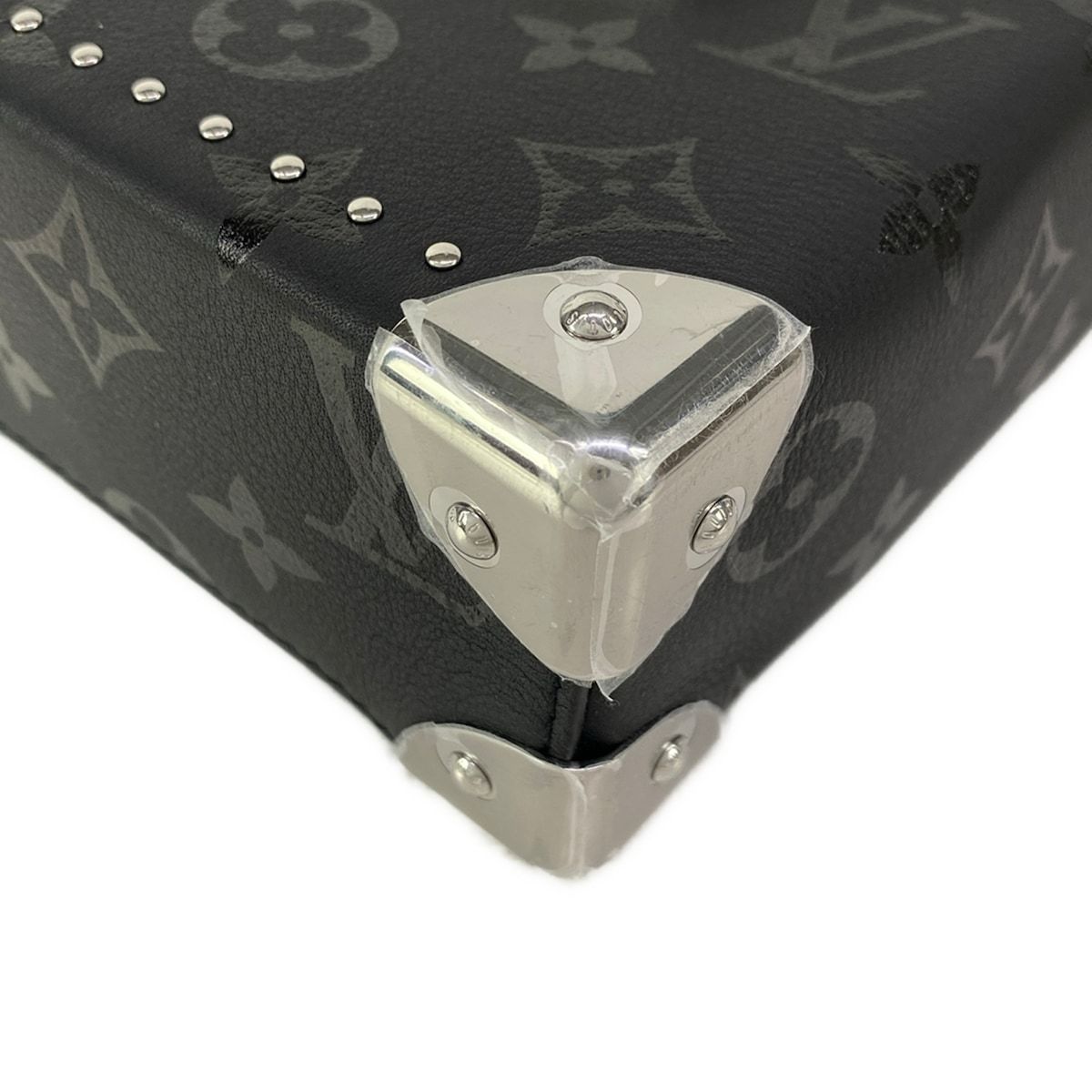 Louis Vuitton Handbag Camera Box Noir Leather Cowhide — view 7