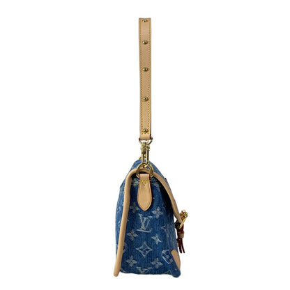 Louis Vuitton Shoulder Bag Monogram Denim Diane Blue — view 2