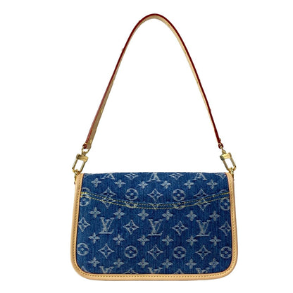 Louis Vuitton Shoulder Bag Monogram Denim Diane Blue — view 3