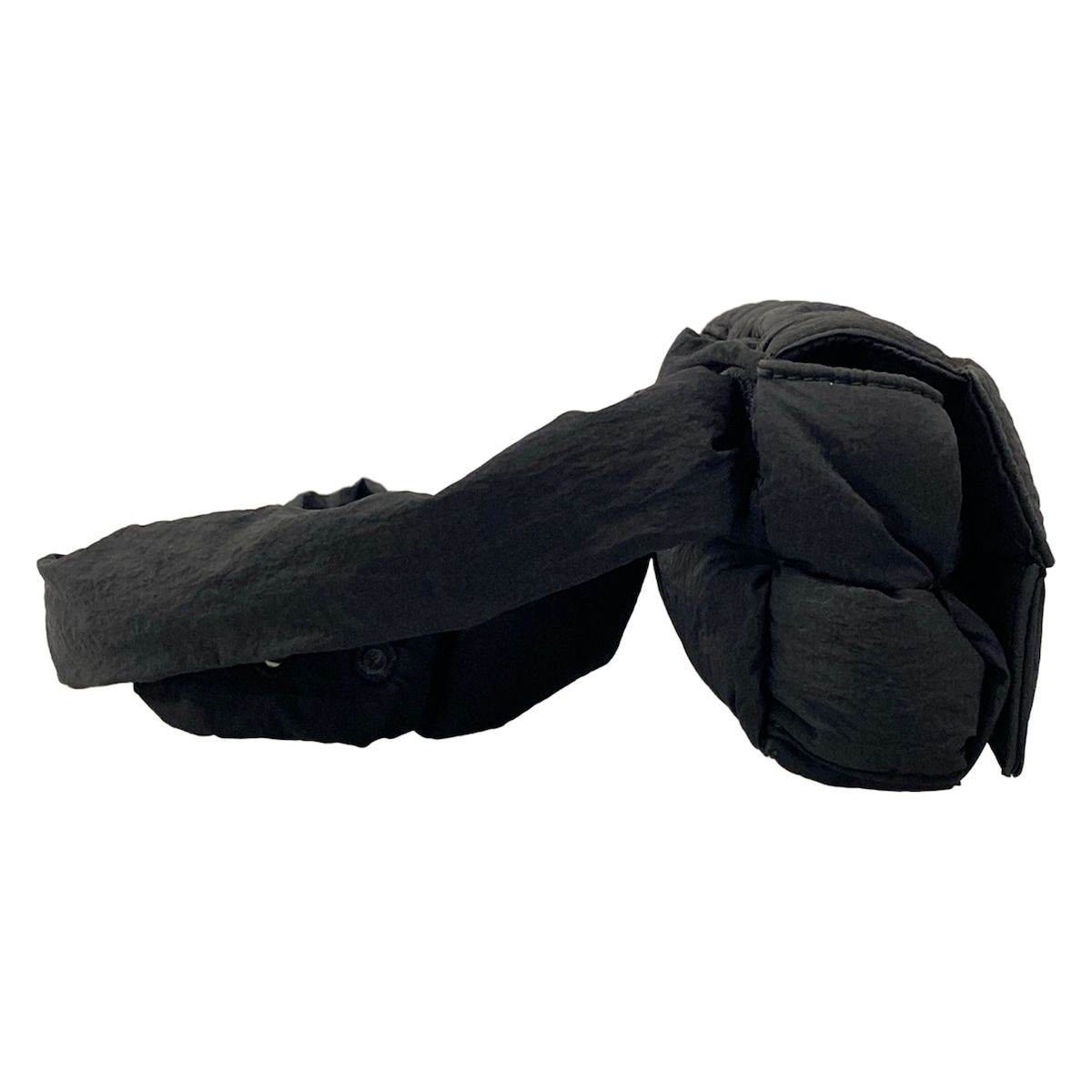 Bottega Veneta Waist Pouch the Padded Tech Cassette Black — view 2