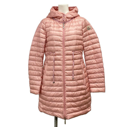 Moncler Down Coat S Barbel Barbell Pink Long Sleeve