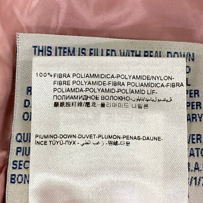 Moncler Down Coat S Barbel Barbell Pink Long Sleeve — view 5