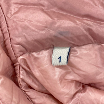 Moncler Down Coat S Barbel Barbell Pink Long Sleeve — view 7