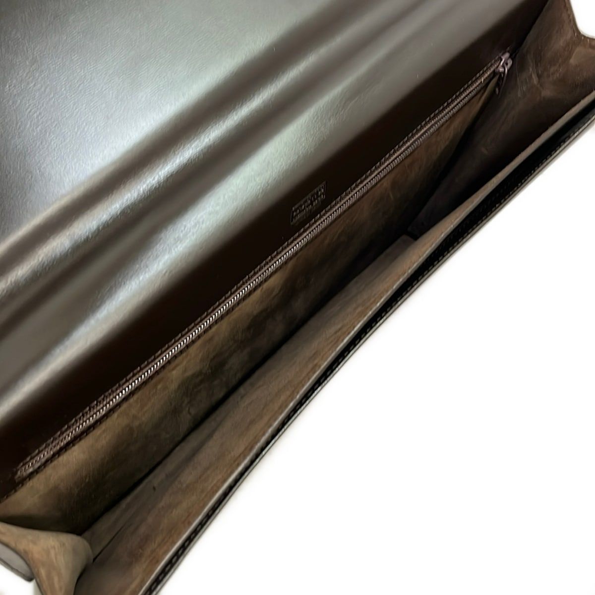 Loewe Business Bag Dark Brown Leather — view 7