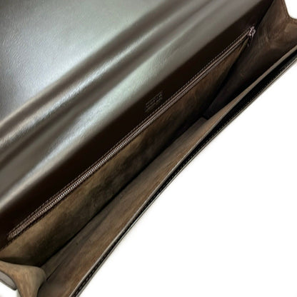 Loewe Business Bag Dark Brown Leather — view 7
