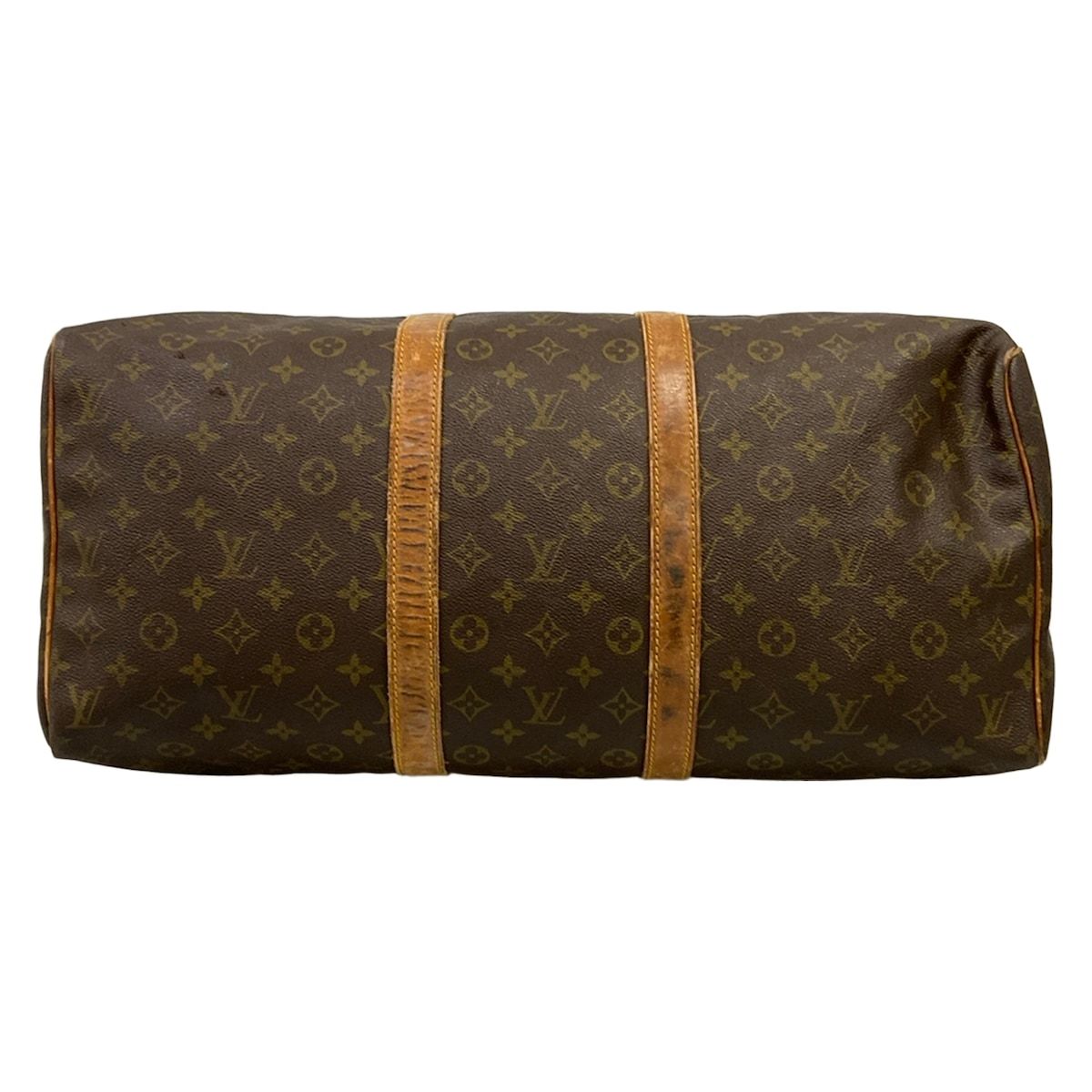 Louis Vuitton Boston Bag Monogram Keepall 50 Signed — view 5