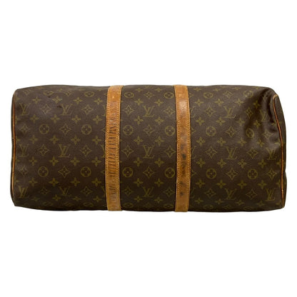 Louis Vuitton Boston Bag Monogram Keepall 50 Signed — view 5