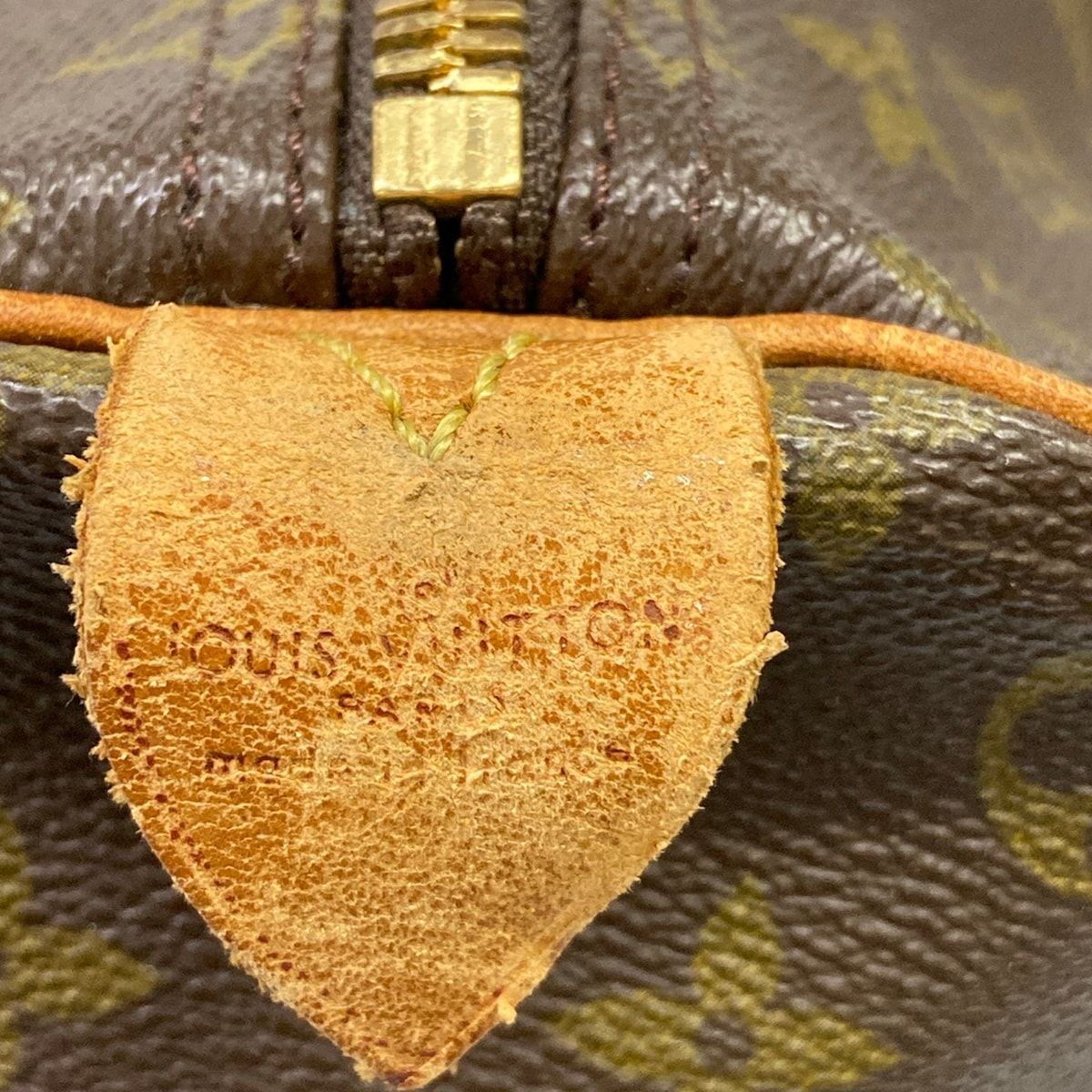 Louis Vuitton Boston Bag Monogram Keepall 50 Signed — view 8