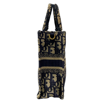 Dior Tote Book Mini Phone Dark Navy Ivory — view 2