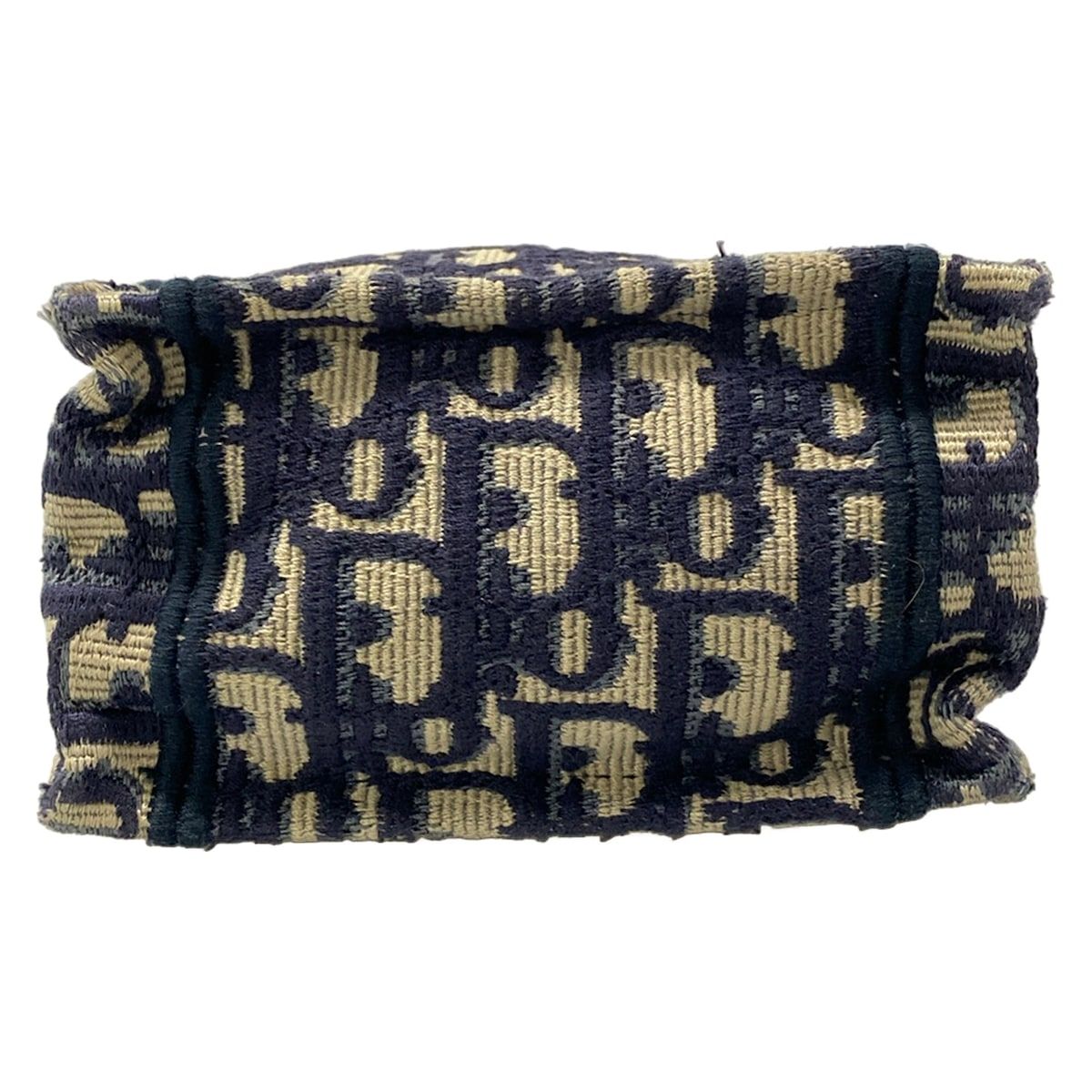 Dior Tote Book Mini Phone Dark Navy Ivory — view 5
