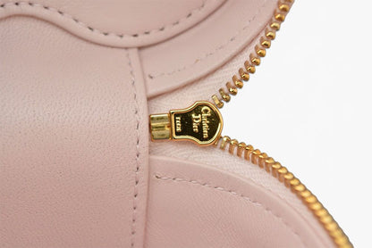 Dior Amor Caro Shoulder Bag Mini Vanity Heart Pouch Leather — view 8
