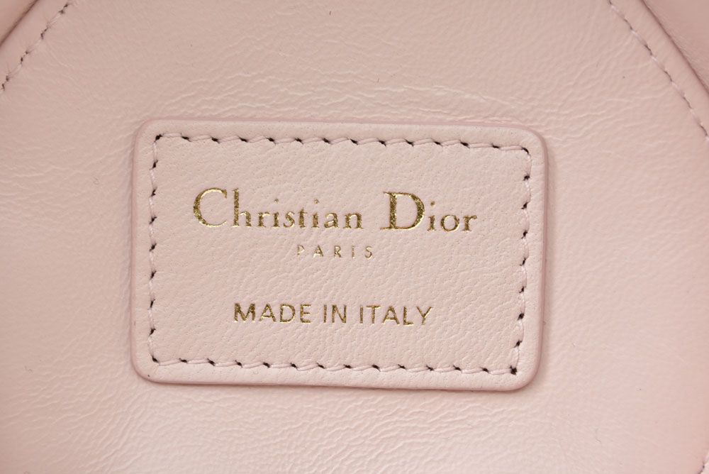 Dior Amor Caro Shoulder Bag Mini Vanity Heart Pouch Leather — view 7