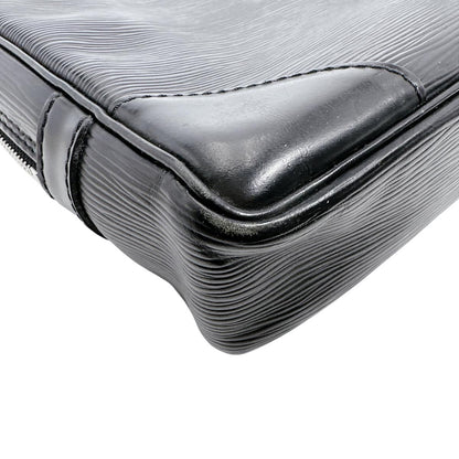 Louis Vuitton Epi Business Bag Porte Documents Voyage Black — view 5