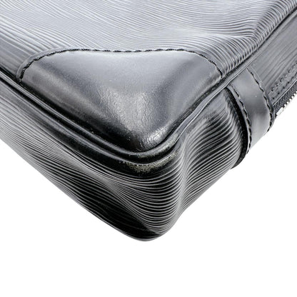 Louis Vuitton Epi Business Bag Porte Documents Voyage Black — view 8