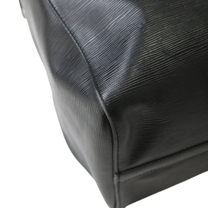 Louis Vuitton Epi Keepall 50 Boston Bag Black — view 7