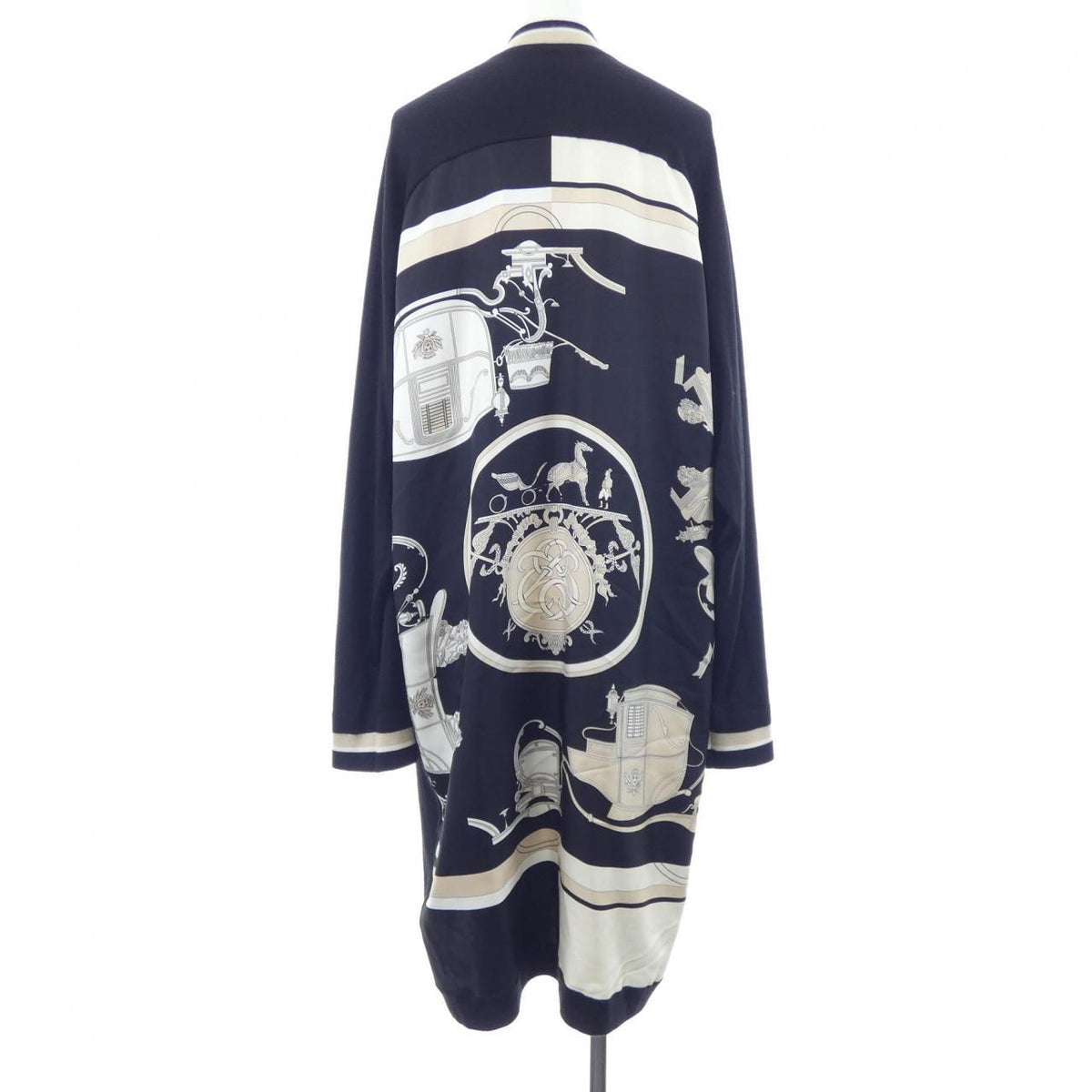 Hermes Ex-Libris Twillaine Long Cardigan — view 2