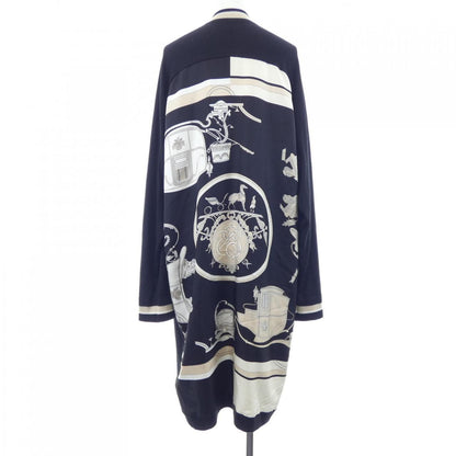 Hermes Ex-Libris Twillaine Long Cardigan — view 2