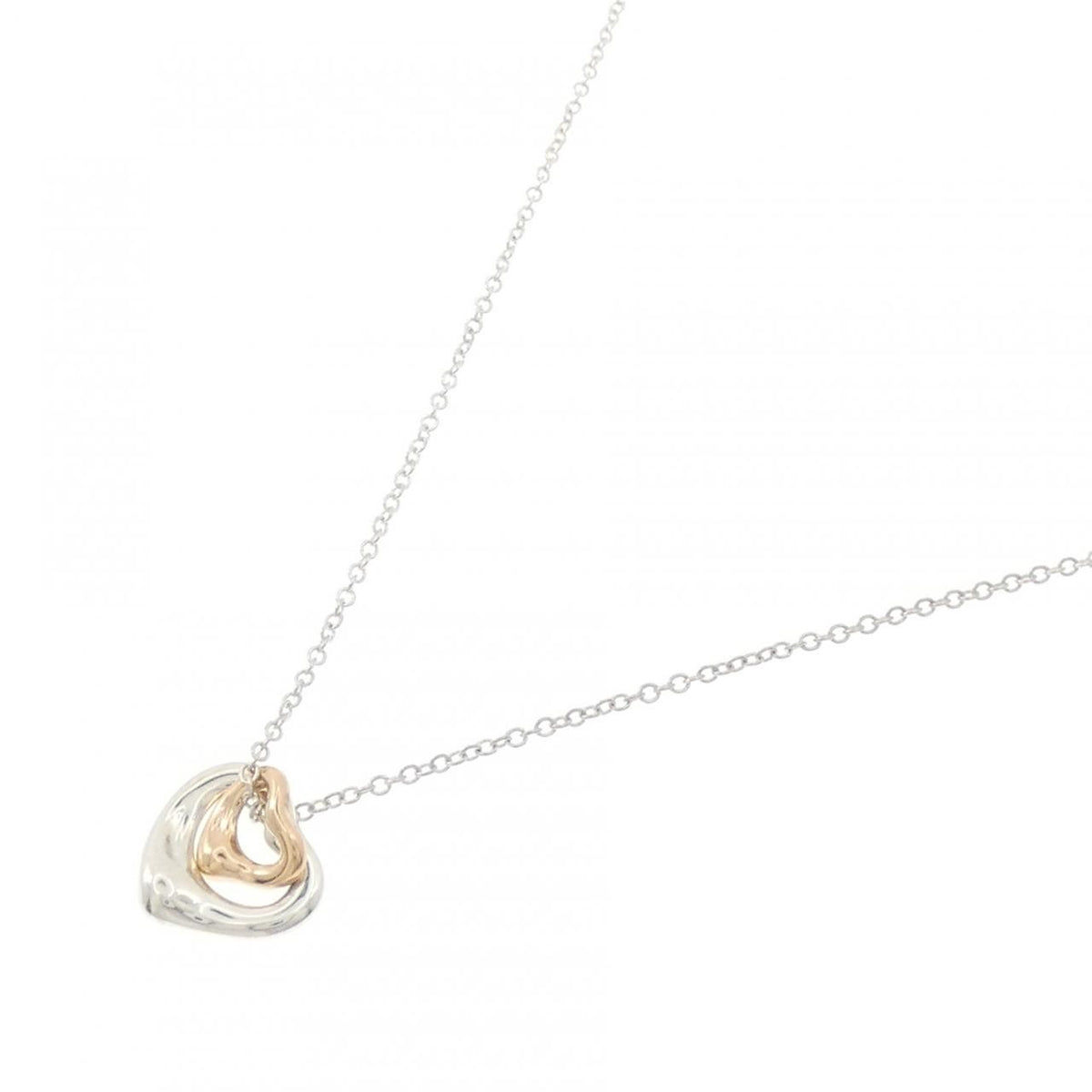 Tiffany & Co Open Heart Extra Mini Necklace — view 2