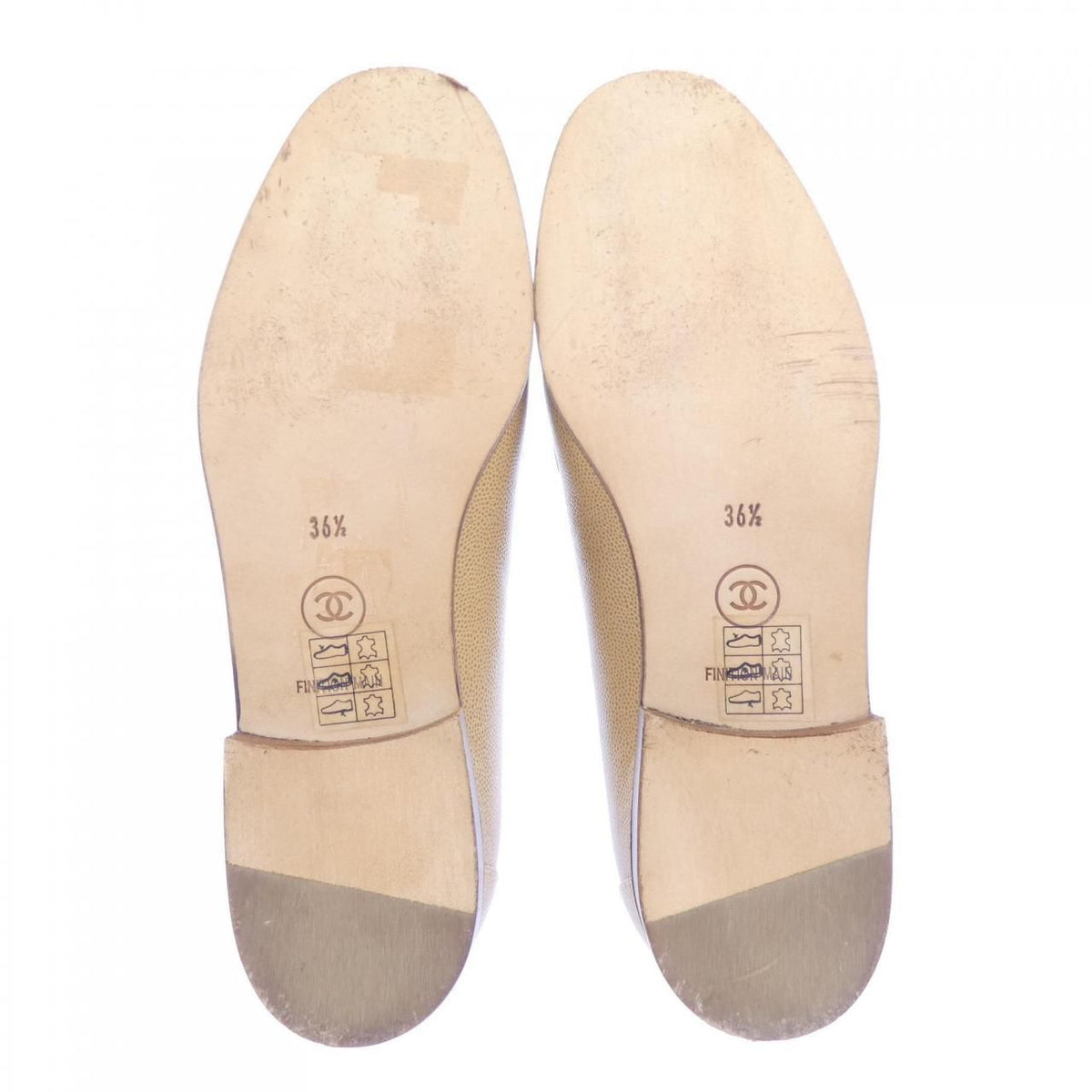 Chanel Vintage Sneakers Beige — view 4