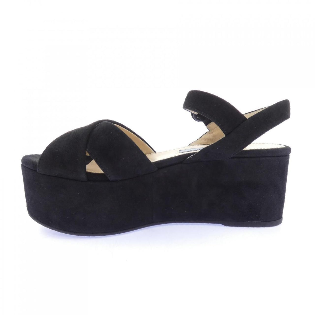 Prada Platform Sandals Black — view 2
