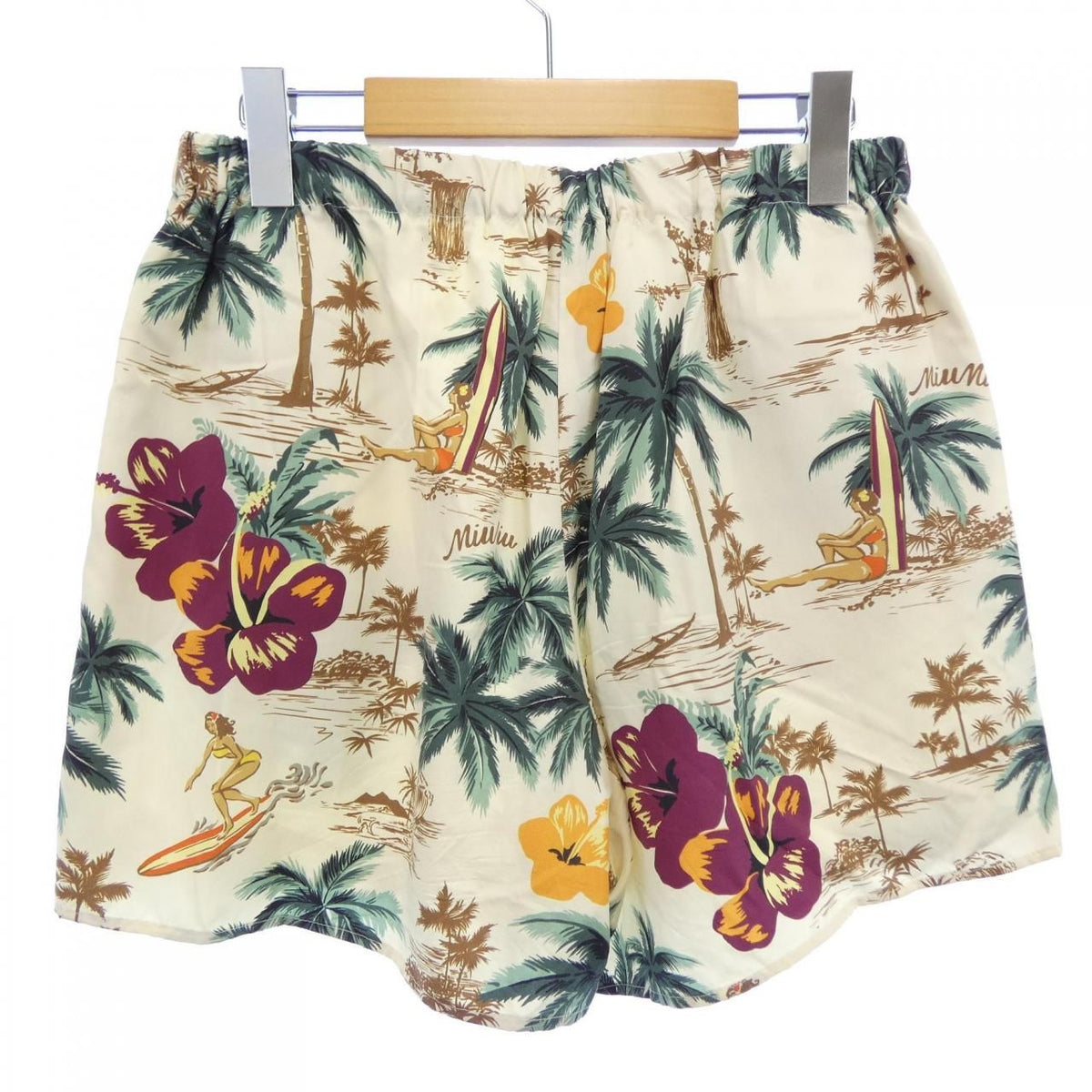 Miu Miu Shorts Beige — view 2