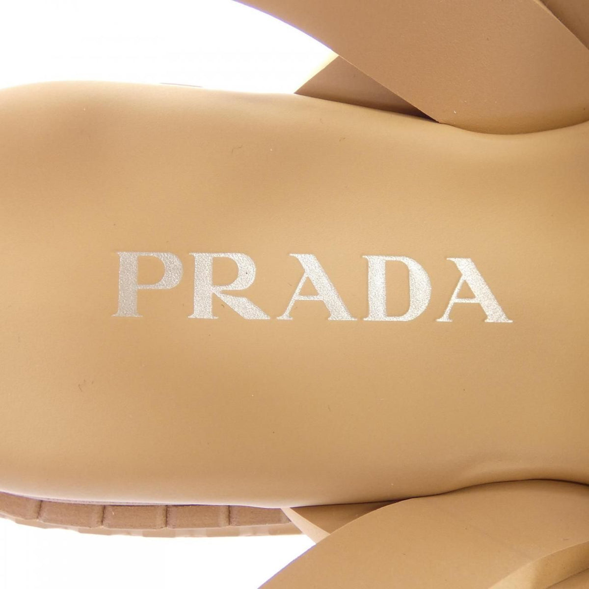 Prada Triangle Logo Sandals — view 6
