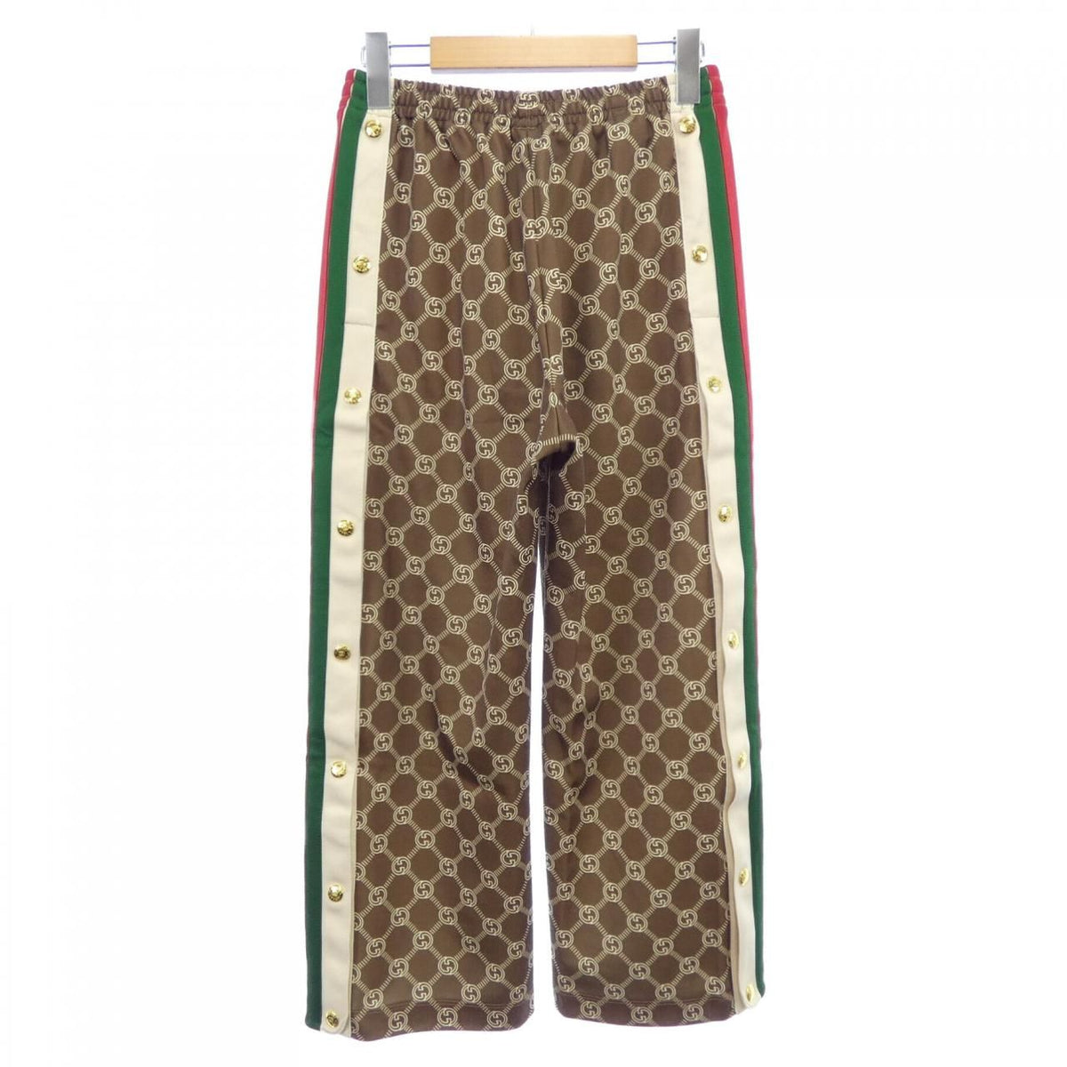 Gucci Interlocking G Snap Button Jogging Pants — view 2