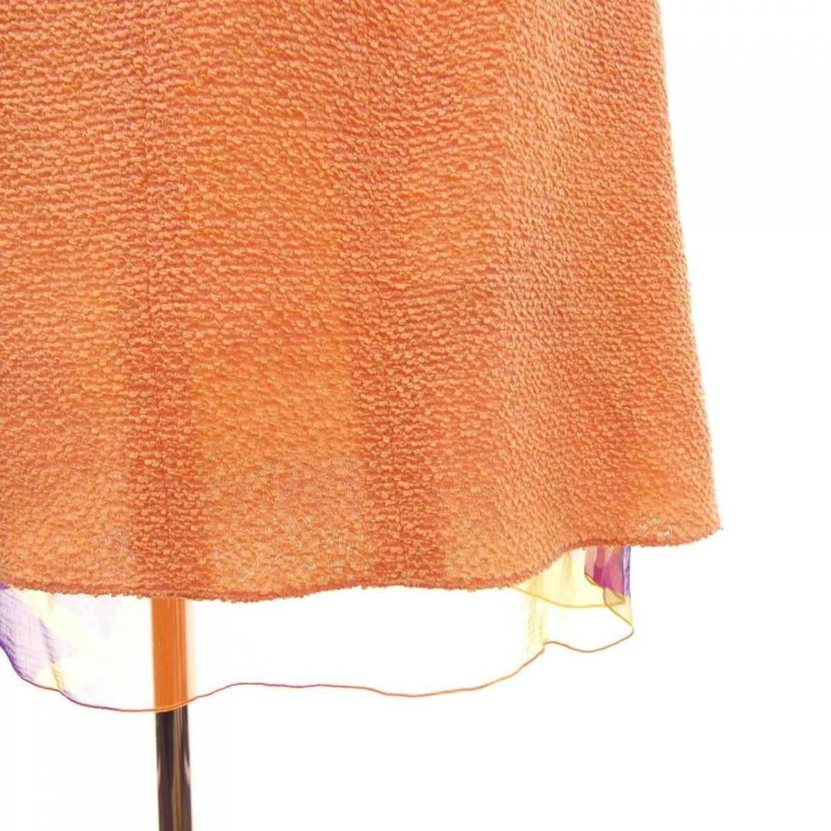 Chanel Vintage Skirt Orange — view 6