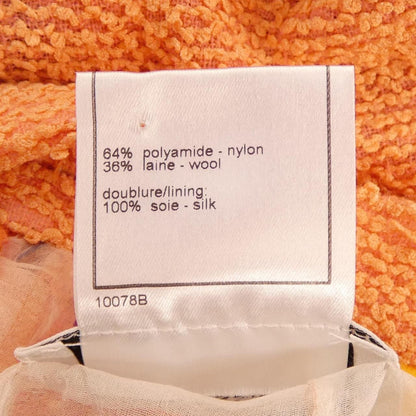 Chanel Vintage Skirt Orange — view 3