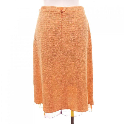 Chanel Vintage Skirt Orange — view 2