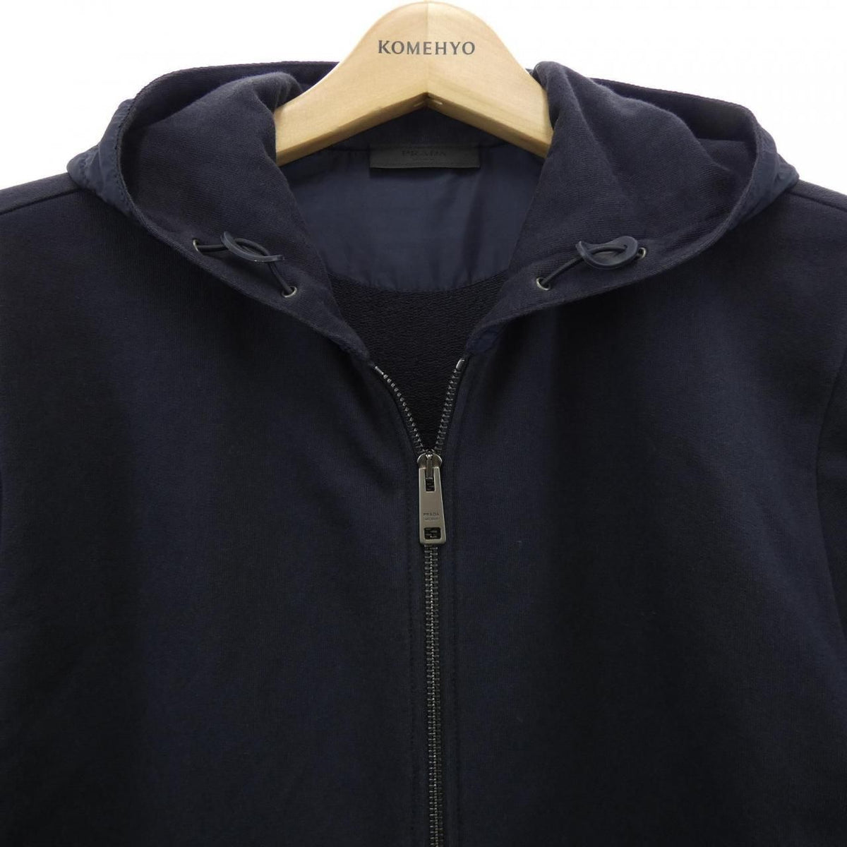 Prada Hoodie Navy — view 5