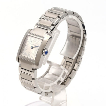 Cartier Tank Francaise SM SS Quartz Watch — view 5