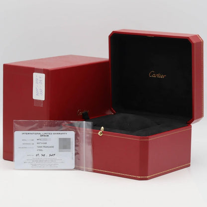 Cartier Tank Francaise SM SS Quartz Watch — view 8