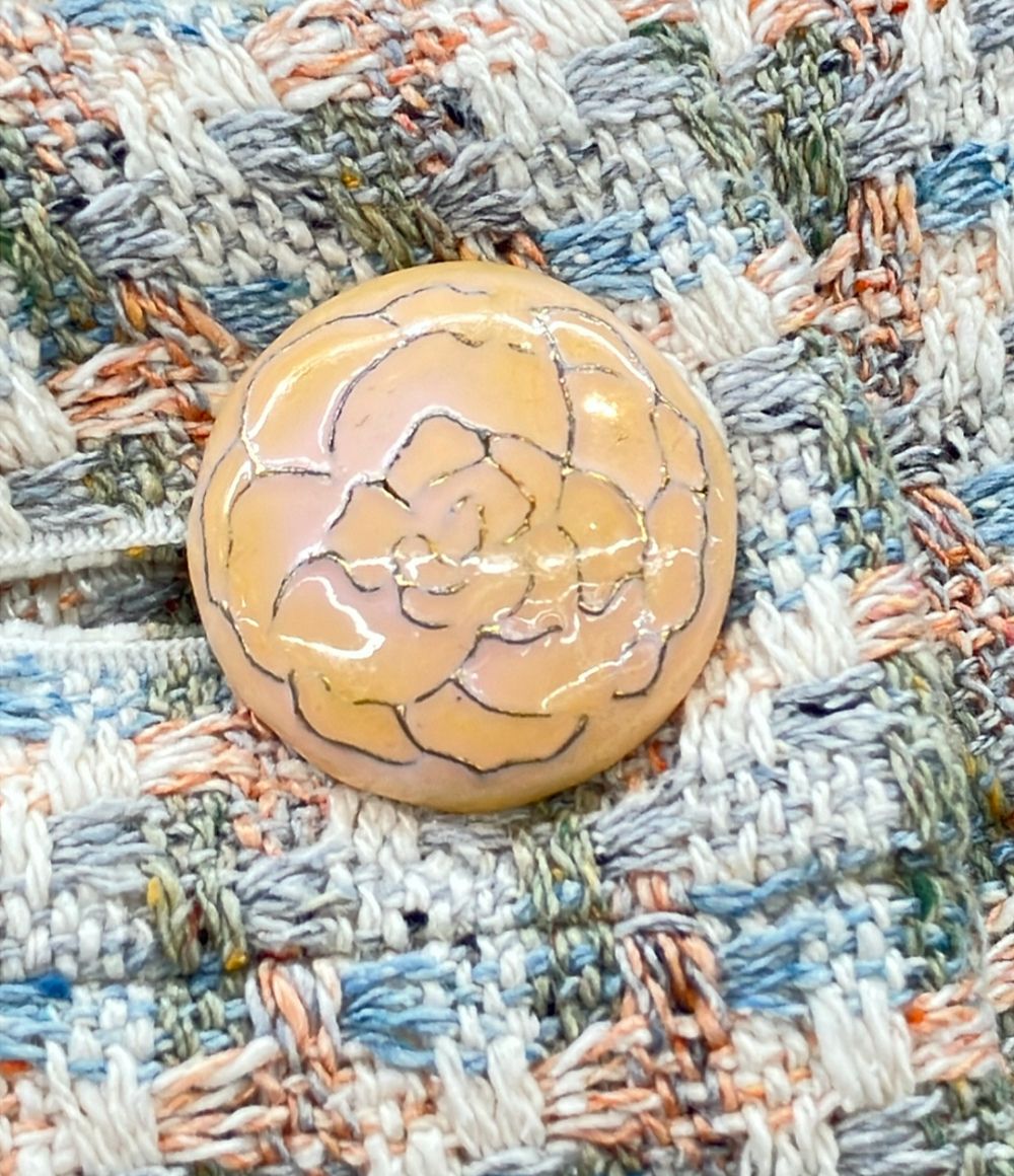 Chanel Camellia Silk Jacket 34 — view 5
