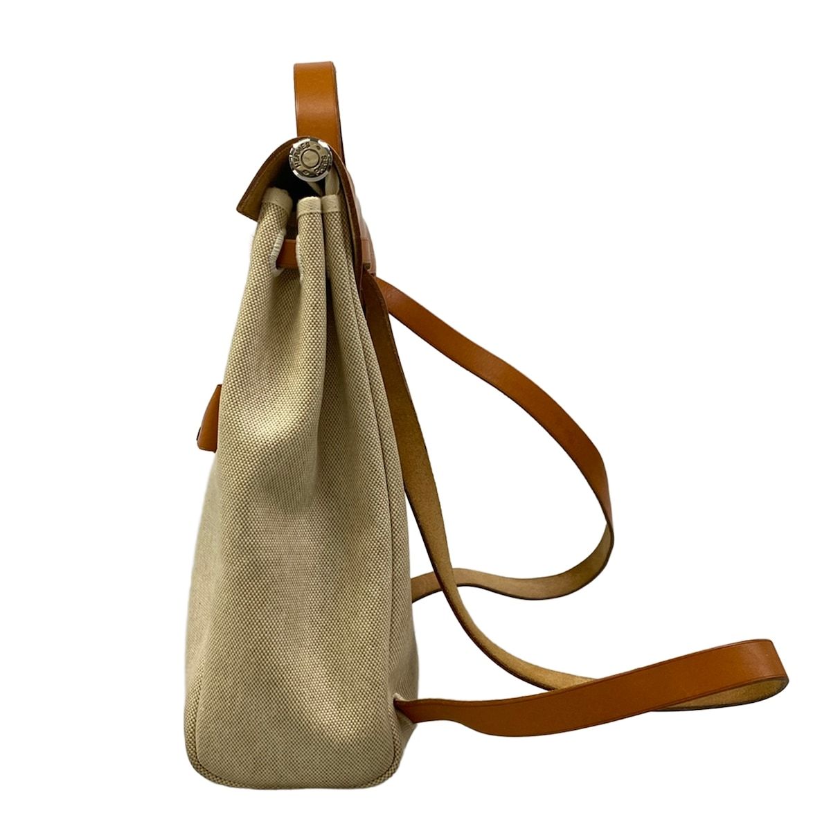 Hermes Backpack Herbag a Dos Ivory Brown — view 4