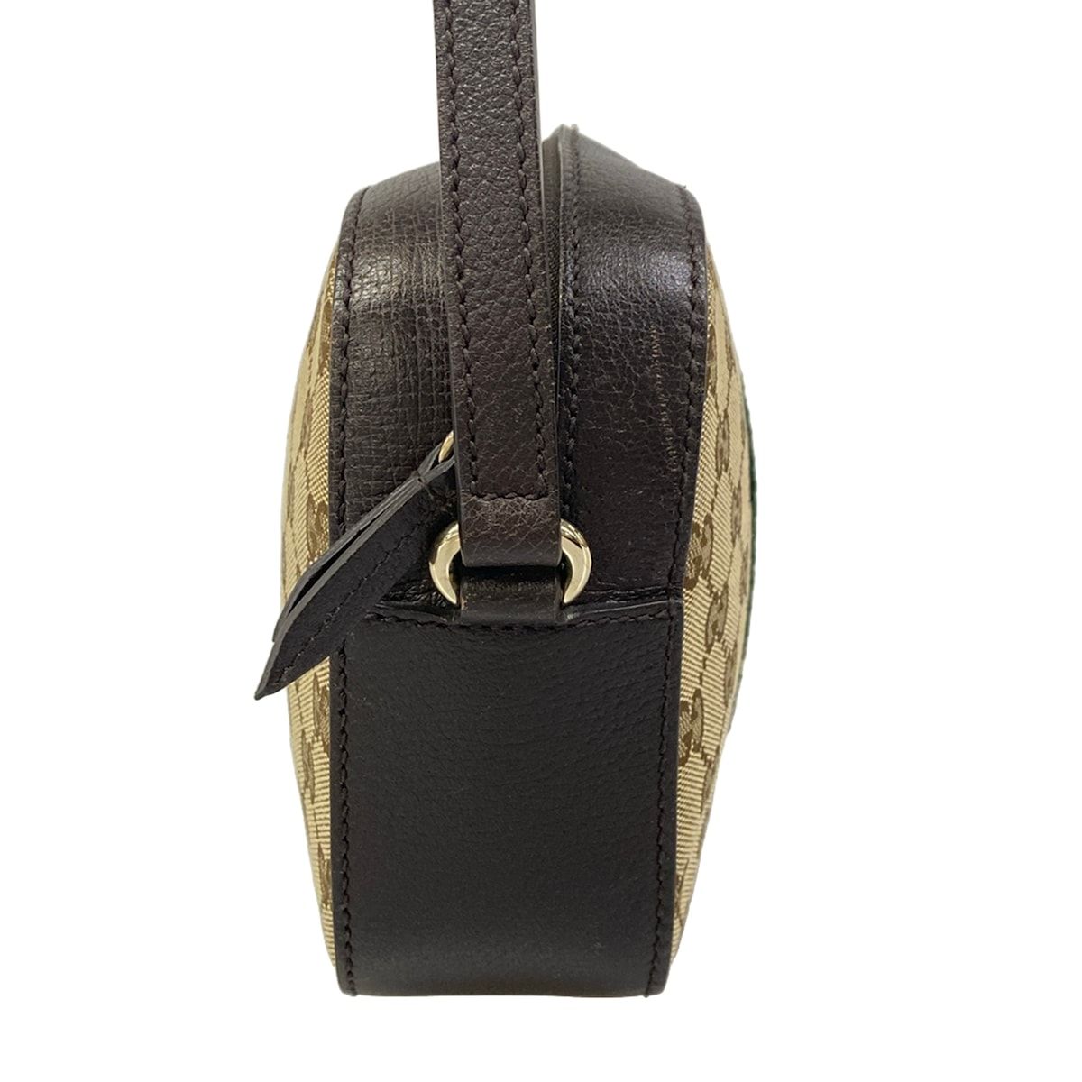 Gucci Shoulder Bag GG Pattern Sherry Beige Dark Brown Multi Embroidery — view 2