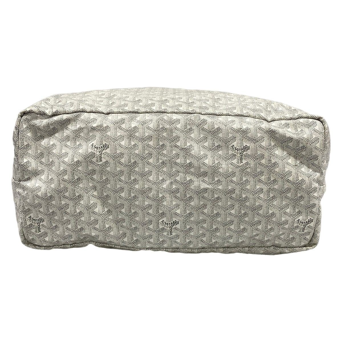 Goyard Tote Saint Louis GM White Leather — view 5