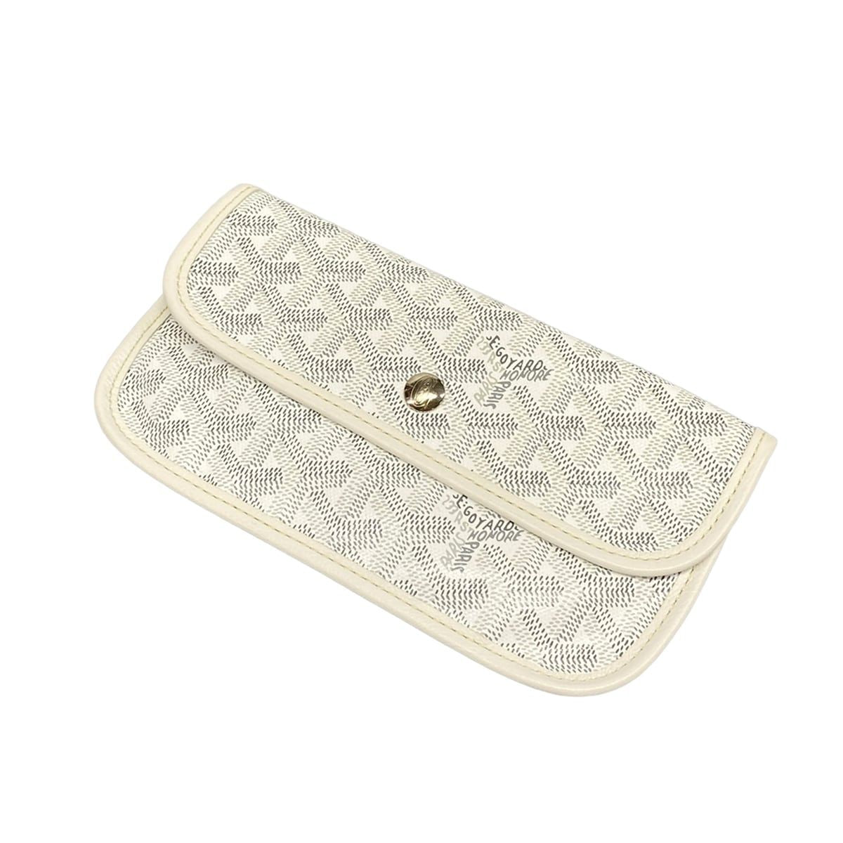 Goyard Tote Saint Louis GM White Leather — view 8