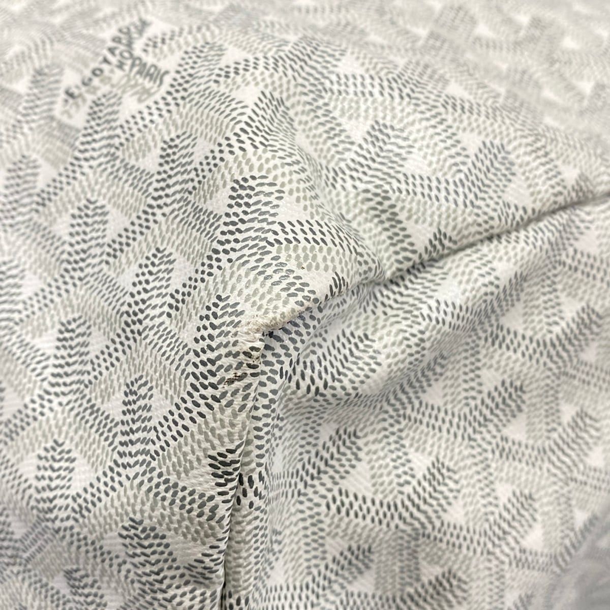 Goyard Tote Saint Louis GM White Leather — view 6
