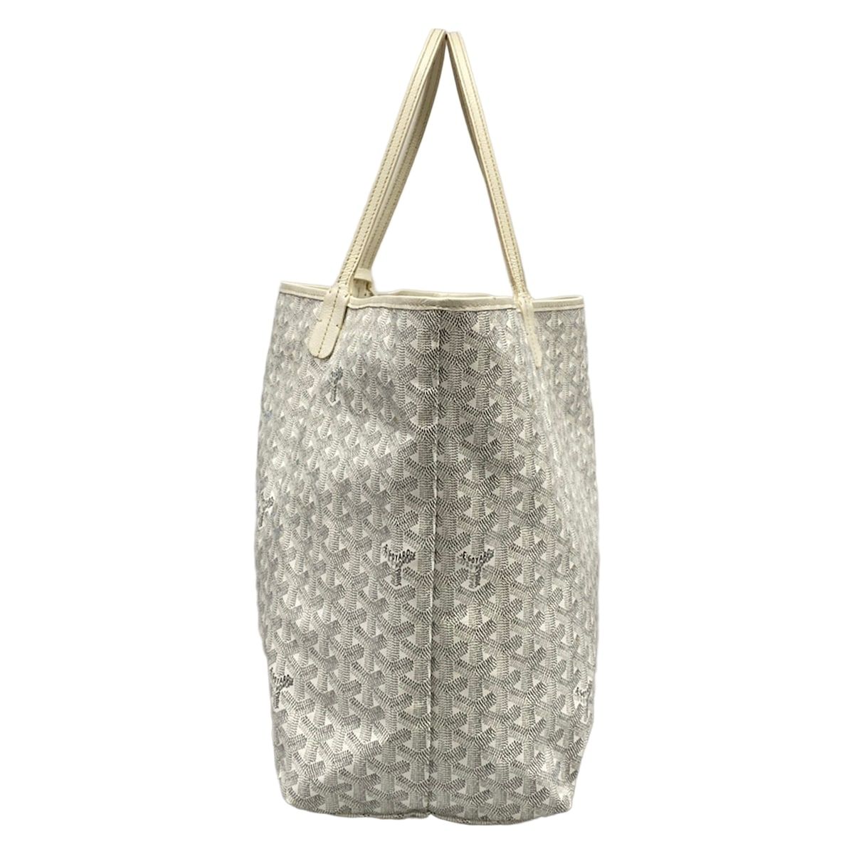 Goyard Tote Saint Louis GM White Leather — view 2
